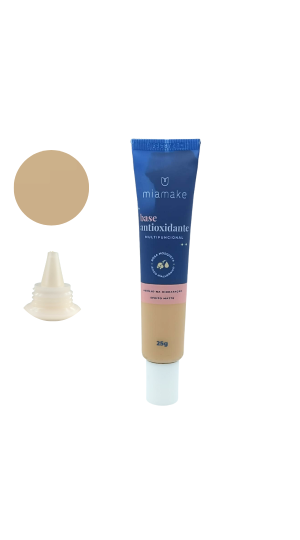 MIA MAKE BASE ANTIOXIDANTE 25G COR 7 CHOCOLATE ESCURO