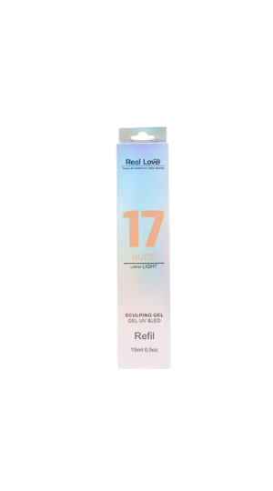 REAL LOVE GEL SCULPING REFIL 15ML 17 NUDE